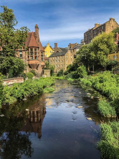 Dean Village Water Of Leith 2 Stock Image Image Of District Stream