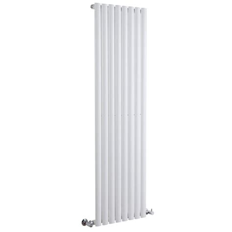 Milano Aruba White Vertical Designer Radiator 1780mm X 472mm