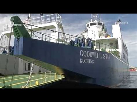 Labuan international ferry terminal +6087 581 006. New Ferry Launched For Labuan-Sabah-Brunei Sea Route - YouTube
