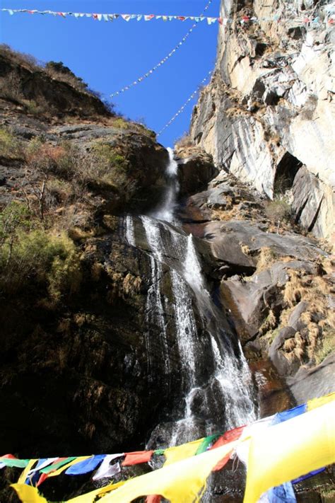 Bhutan Tigers Nest Waterfall World Adventurer