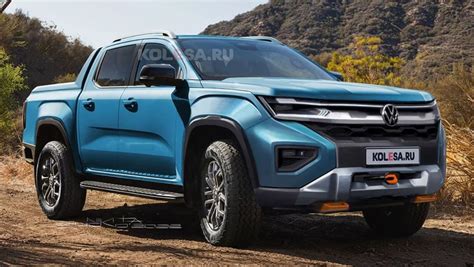 2023 Vw Amarok Muscles Up Ahead Of Launch Turbo Diesel V6 And Unique