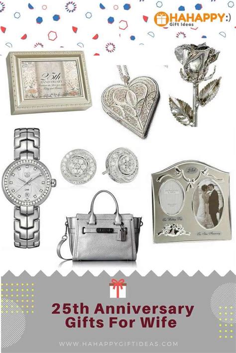 Going back in history, as far as the holy roman empire and medieval germany, when a wife would receive a silver garland from her husband. The Best Silver 25th Wedding Anniversary Gifts For Wife ...