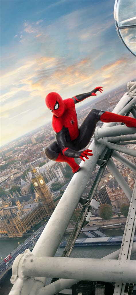 1125x2436 Spider Man Far From Home 5k 2019 Iphone Xsiphone 10iphone X