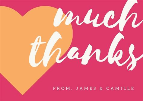 Simple Handwritten Typographic Thank You Card Templates By Canva