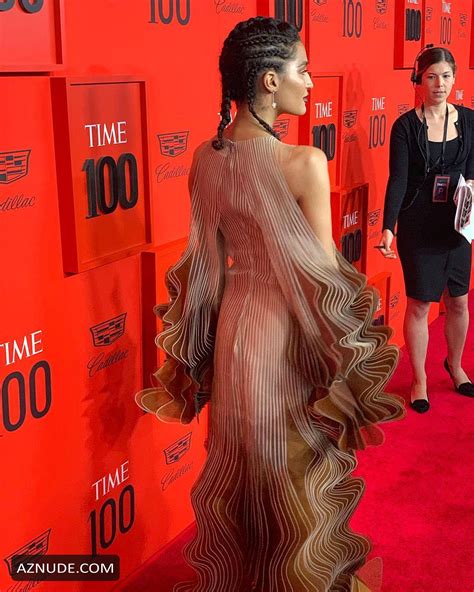 Indya Moore Sexy At The 2019 Time 100 Gala At The Frederick P Rose