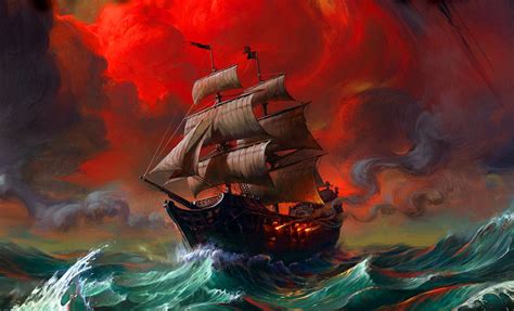 Pirate Ship Ship Paintings Pirate Ship Drawing Fantasy Aesthetic