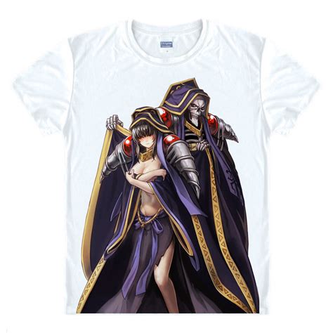 overlord anime  shirt  great tomb  nazarick shirt breathable