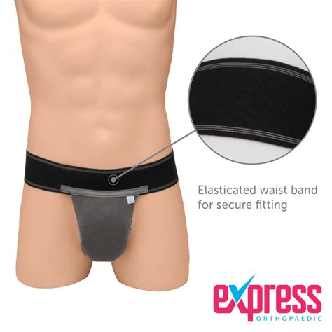 Scrotal Support Made From Breathable Elastic Fabric Orthotix