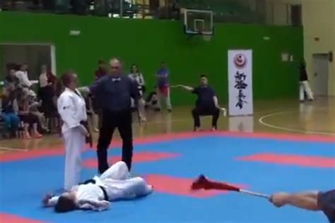 Karate is a way of life, it was designed for self defense and killing not as a sport. This Unexpected Karate Knockout Is Ridiculously Awesome ...