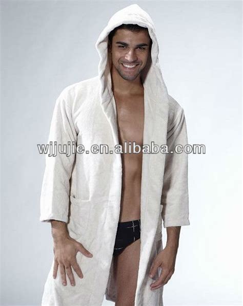 Hooded Mens Short Spa Robesbath Robes Buy Mens Hooded Robesexy Men