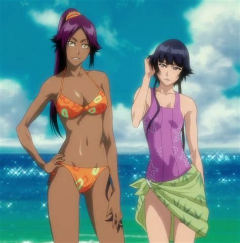 Yoruichi And Sui Feng From Bleach Swimsuit Special By Wesker On DeviantArt