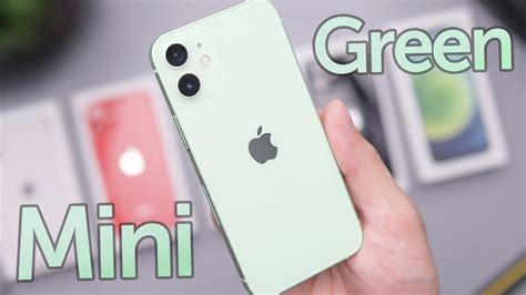 Green Iphone 12 Mini Unboxing And First Impressions Youtube