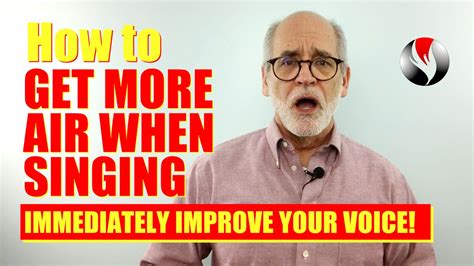 How To Get More Air When Singing Immediately Improve Your Voice