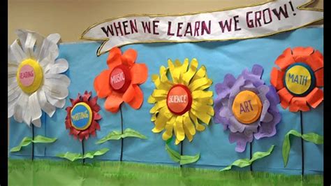 Easy Spring Classroom Decorations Youtube