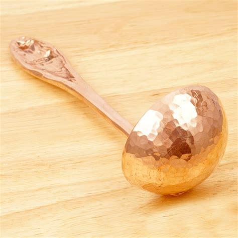 Spoon Ladle Vintage Copper Handmade Heavy Etsy Vintage Copper