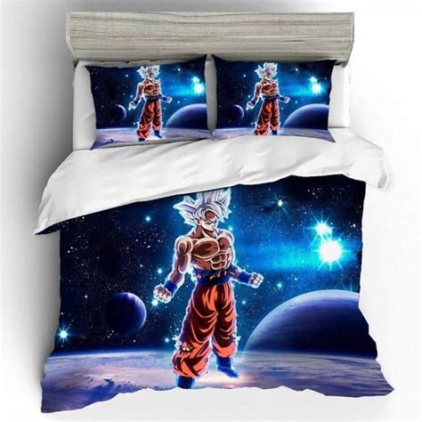 Buying on ebay allows you to shop for both new and used condition queen bed sheets for additional savings. Dragon Ball Multiverse Son Goku Ultra Instinct Bedding Set