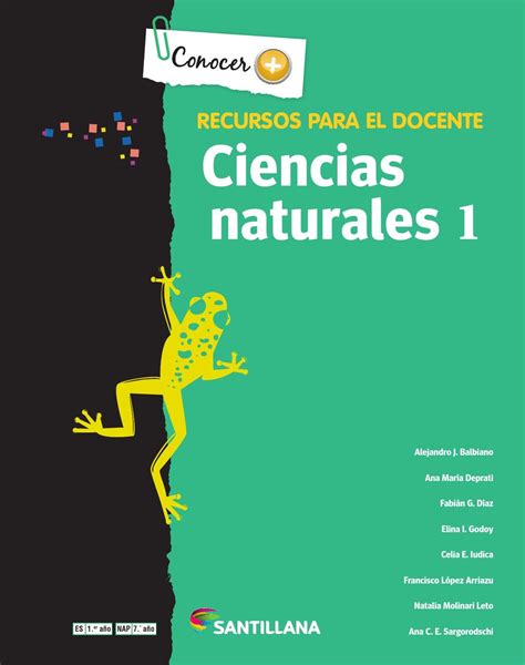 Ciencias Naturales 1 Santillana En Linea Pdf Libros Favorito