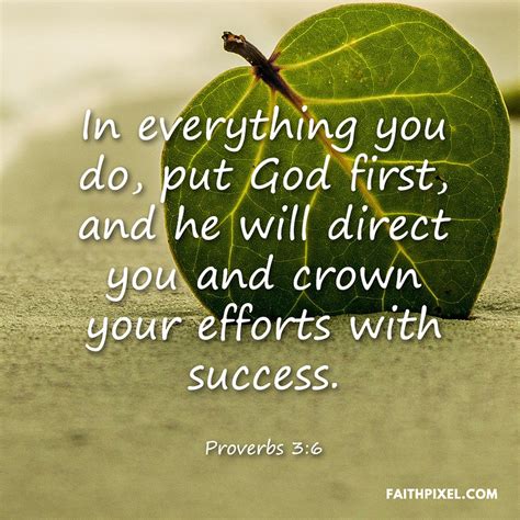 He Will Direct You And Crown Your Efforts With Success 14 By Arrol