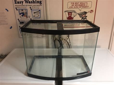 29 Gallon Bow Front Fish Tank For Sale In Croton On Hudson Ny Offerup