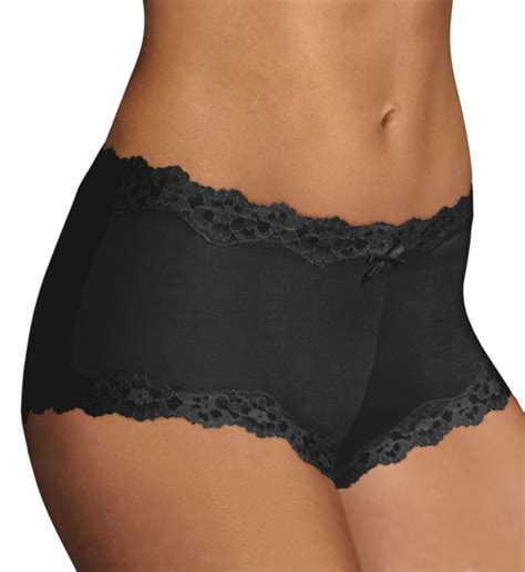 maidenform women s maidenform 40837 cheeky scalloped lace hipster panty