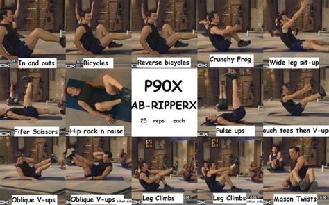 Love How Challenging These Are I Have Never Hurt Like I Do When Do These P90x Ab Ripper X