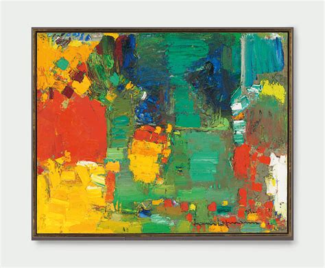 Hans Hofmann 1880 1966 Swamp Series Iv Sunburst Christies