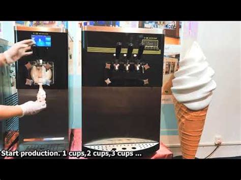Icm B Plus Single Flavor Mini Ice Cream Machine Youtube