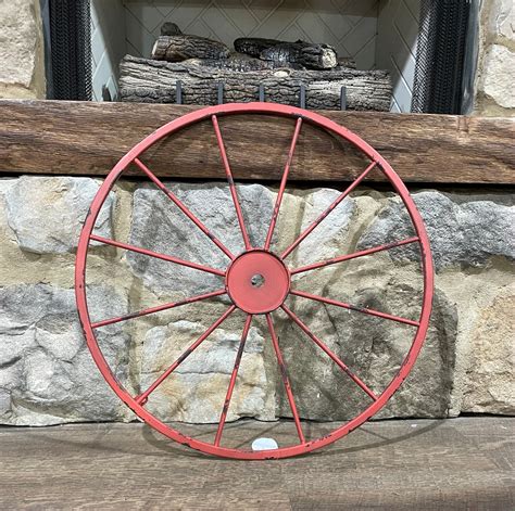 Red Wagon Wheel 20 Ganddfarms
