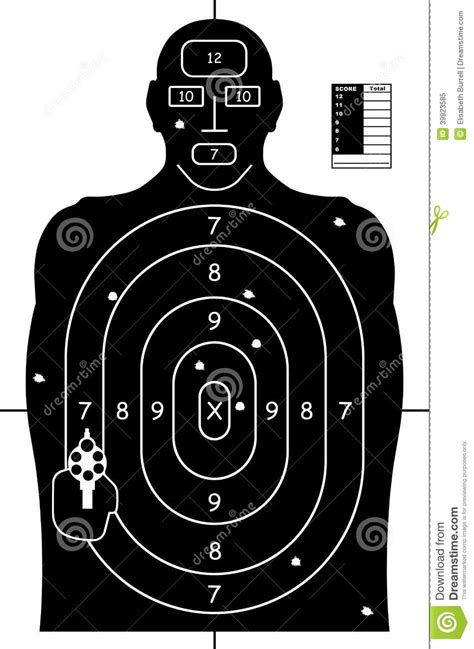 It can essentially make or break the deal for you. Paper Target Stock Illustration - Image: 39923585