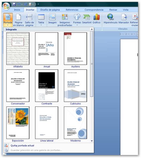 Cómo Hacer Una Portada De Diseño Con Word 2007 Softpaq