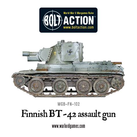 Finnish Bt 42 Assault Gun Flames Of War Late War Fi010 Toys From 5 7