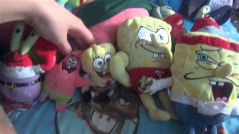 My Spongebob Plush Collection Youtube