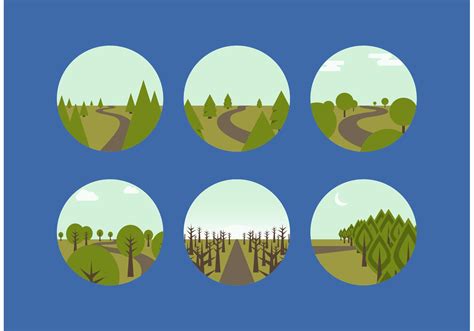 Download Free Vector Woodland Paths - Download Free Vector Art ...