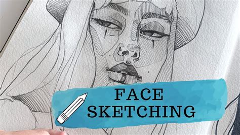 Sketch Girl Face Drawing Reference Download Illustration 2020