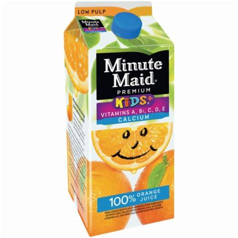 Minute Maid Premium Kids Orange Juice 64 Fl Oz Ralphs