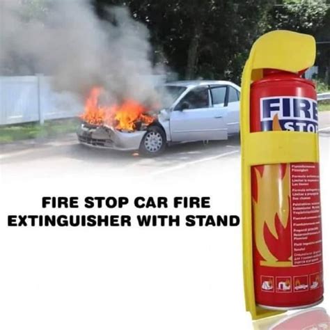 500ml Original Portable Mini Car Stop Fire Extinguisher Special