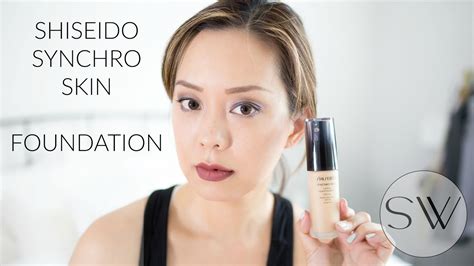 Shiseido Synchro Skin Lasting Liquid Foundation Review Youtube