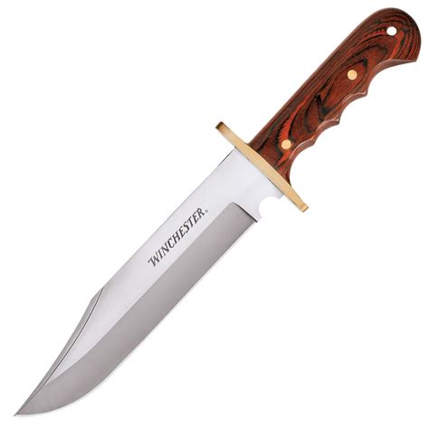 Extac Australia Winchester Large Bowie Knife 875 Blade Wood And