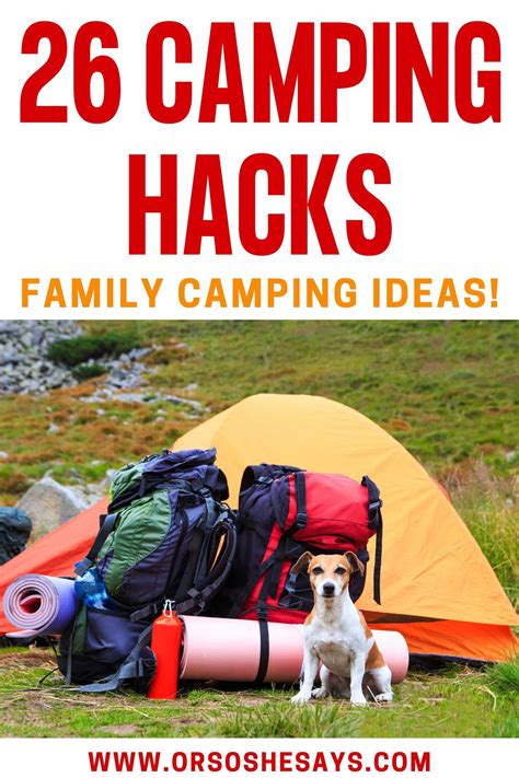 26 Cheap Camping Tips And Tricks Hacks Youll Actually Love
