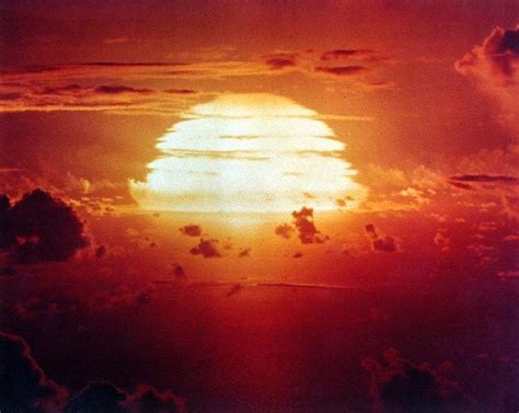 On March 1 1954 Castle Bravo Explodes With 25 More Force Than