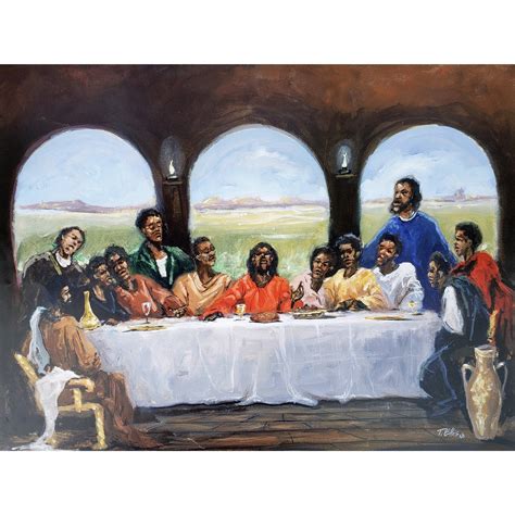 The Last Supper By Ted Ellis The Black Art Depot