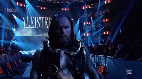 Aleister Black Entrance Raw Oct 7 2019 Youtube