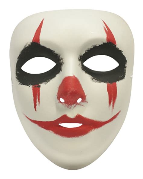 Twisto Creepy Scary Clown Mask Scary Clown Makeup Clown Mask Creepy