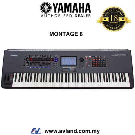 yamaha montage 8 88 key music synthesizer montage8