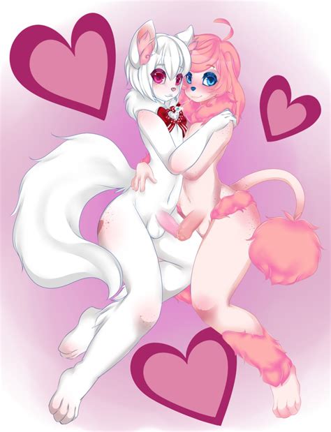 Rule 34 Anthro Balls Bow Canine Devicre Fluffy Frottage Furry Girly