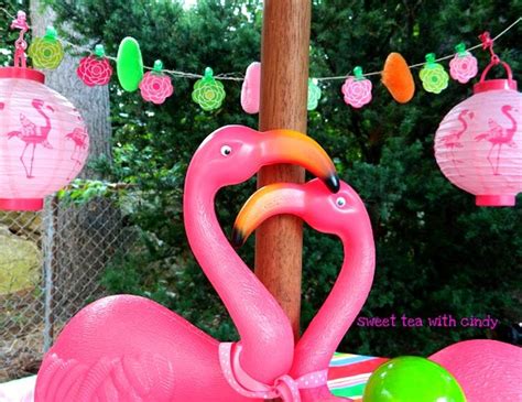 Pink Flamingos Pink Flamingo Summer Vacation Party Pink Flamingo