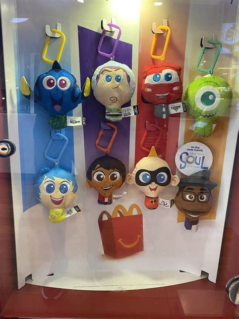 Disney Pixar Happy Meal Toys
