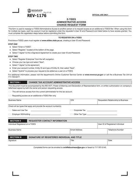 Pa Rev 1176 2020 2022 Fill Out Tax Template Online Us Legal Forms