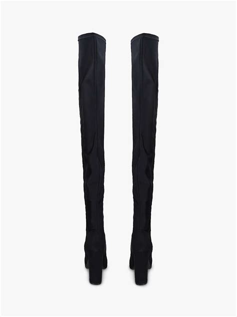 Carvela Amplify Over The Knee Boots Black At John Lewis And Partners