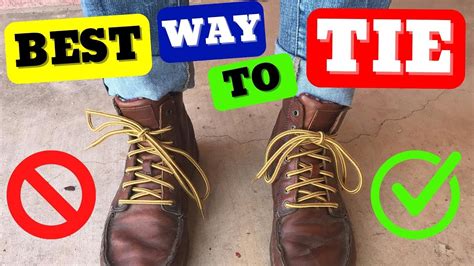 Youve Been Tying Your Shoes Wrong All Along Youtube